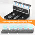 30"/24"/20" Silicone Stove Top Magnetic Shelf for Kitchen, Soft Flexible Strong Magnetic Heat Resistant Over the Stove