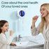 Upgraded UV Toothbrush Cleaner Holder, Toothbrush Holders Wall Mounted, Electric Toothbrush Holder for Bathroom, LED
