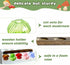 Set 5, Mushroom Vase, Mushroom Propagation Stations Vases, Colored Glass Vase of Hydroponic Glass Container for Plants
