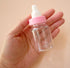 Baby Shower Favor - 36 Pack Pink Mini Milk Bottle Party Favor Gift Bag Boxes, 1.5" x 3.5"