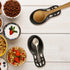 Cooking Spoon Rest for Stove Top, Cast Iron Spoon Holder for Kitchen Counter, Heavy Duty Utensil Rest, Kitchen Accessories, Dishwasher Safe, Coffee Gold