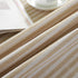 39 Inch) meioro Round Tablecloth Stripe Tassel Table Cloth Cotton Blend Dust-Proof Table Cover for Dining Circle Coffee