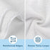 Pack 50, 12" 12" HOMEXCEL Microfiber Washcloths Towel of x Highly Absorbent and Soft Face Towels Wash Cloths