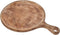 Godinger Round Wood Chopping Cutting Board with Handle for Kitchen, Fruits, Vegetables, and Meat