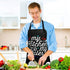 Sosolong Adjustable Waterproof Bib Apron with 2 Pockets for Cooking, Kitchen Aprons for Men and Women, Adult Gifts