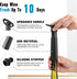 4 OWO Wine Vacuum Pump and Stopper, Wine Saver & Preserver, Reusable Air Remover Pump Keeps Fresh