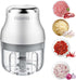 Electric Garlic Chopper - 250ML Mini Portable Veggie Chopper, Wireless Food Processor for Garlic, Onion, Meat