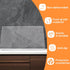 Acrylic Cutting Board with Counter Lip, 17" x 13" Clear Non-Slip Cutting Board for Kitchen Countertop Protection