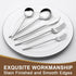 Silverware Set 20 Piece, Wildone Stainless Steel Flatware Set Service for 4, Includes Knife, Fork, Spoon Set