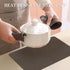 Set 6, 1217 Inch BLESWIN Faux Leather Placemats, of -Double Side Texture Color Table Mats, Heat-Resistant, Waterproof