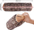 3D 2 Pack HYSEAS Decorative Round Throw Pillow, Digital Print Comfortable Kids Funny Cute Wood Log Pillow Cylinder