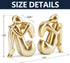 Books,1Pair/2Piece Gold Bookends Book Ends, Unique Decorative Girl Thinker Design,Non-Slip Home Office Bookshelf Decor
