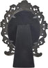 ChezMax Vintage Picture Photo Frames, 3x5 Ellipse Rose Antique Frame with Glass, Tabletop and Wall Hanging