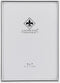 Lawrence Frames Simply Metal Picture Frame, Silver, 5 by 7-Inch