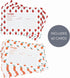 C.R. Gibson Fruit Double-Sided Recipe Card Set, 4" W x 6" L, Multicolor
