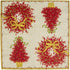 Caspari Red Pepper Berry Cocktail Napkins, 20-Pack