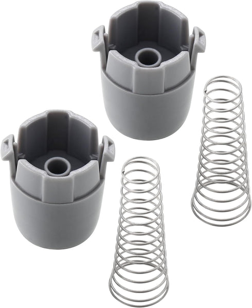 2 Packs AGM73610701 Washer Magnetic Door Plunger and Spring, Replacement Parts for LG and Kenmore