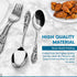 Dinner Spoons, Stainless Steel Table Spoons, Flatware (Set of 12)