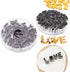 Alphabet Cookie Cutters Cake Letters Set of 26 Pieces Stainless Steel Molds for Fondant, Biscuit, Cake, Fruit, Dough