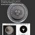 12.5" Microwave Turntable Glass Plate Replacement for Panasonic & Frigidaire, Heat-Resistant