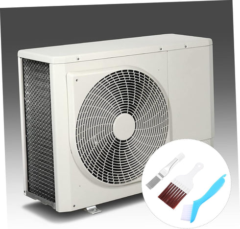 HOMSFOU Air Conditioner Cleaning Brush Set, Kitchen Cleaning Brush, Cooling Fin Comb Cleaner Tool for A/C Condenser
