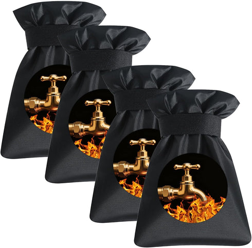 Zoocozy Outdoor Faucet Covers for Winter Freeze Protection,6.7" W x 8.3" H Outside