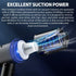 Wireless Handheld Vacuum Cleaner, 6000Pa High Suction Power, Twin Turbine Motors (Steel), Four Types of Suction Styles, Portable Home and Car Accessories, Cordless Handheld Vac Cleaning Device, Black by AOESIN