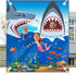 Shark Party Decorations, Giant Fabric Sharks Photo Booth Background, Funny Sharks Theme Party Supplies for Kids