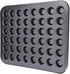 Fdit 48-Cup NonStick Mini Round Cupcake Pan, Bakeware Cooking Accessory for Beautiful Cakes