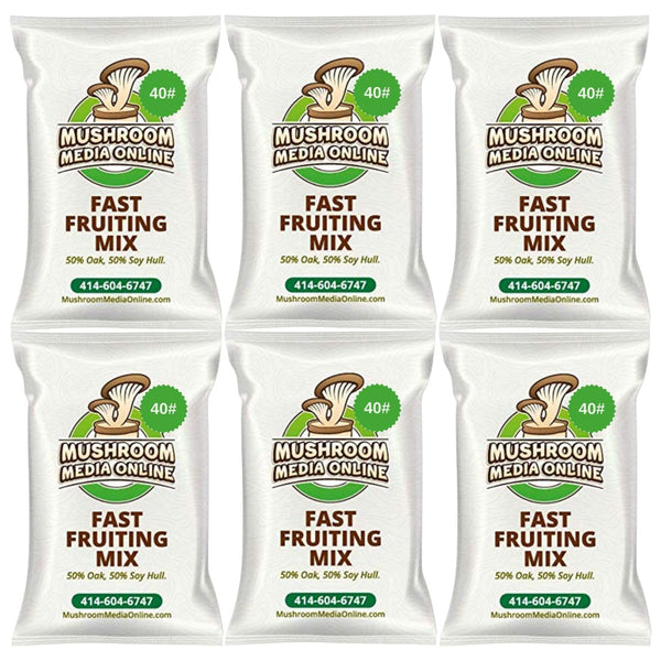 Fast Fruiting Pellets, aka Masters Mix (50% Oak and 50% Soy) -