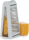 PrepSolutions Multi-Function Grater & Measure - 2-Way Grate for Shredding, Slicing & Measuring