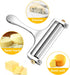 TOPULORS Wire Cheese Slicer, Stainless Steel Handheld Cheese Cutter for Mozzarella, Cheddar, Gruyere, with 1 Extra Wire