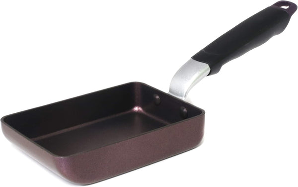 TECHEF Mini Tamagoyaki Japanese Omelette Egg Pan, PFOA Free Teflon Coated, Made in Korea