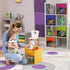 11 Inch 6 Closets Sorbus Storage Bins with Clear Window - Foldable Baskets for Organizing Clothes, Toys, Books - Sturdy