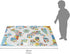 120 78cm 2 J05910 Janod - Children's Car Rug - City Theme - Soft & Non-Slip - Urban Pattern - Play Rug for Girls