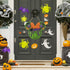 Halloween Door Decorations, Wooden Sign for Front Door, Halloween Welcome Sign for Halloween Party Supplies
