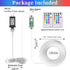 40FT 120 18 ANJAYLIA LED Color Changing Rope Lights, Colors Outdoor String Lights with Plug & Remote, Led Rope Lights