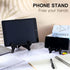 3 Pcs Wooden Display Stand, Decorative Plate Stands, Black Easel Stand for Pictures, Cook Books, Wedding Decors