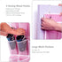 KEEPJOY 28 Pockets Hanging Shoe Organizer - Over the Door Shoe Holder Rack with Mesh Pockets, Large Size 65 x 23 Inch