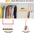 8-Pack-Closet-Organizers-and-Storage,Clothes-Organizer-Hangers for Heavy Clothes Sturdy Home Closet Organization and Storage,College-Dorm-Room-Essentials for Girls,Closet-Storage-Space-Saving-Hangers by HZZILEY