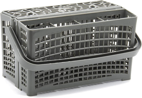 Universal Dishwasher Basket Replacement, 2 in 1 Utensil/Cutlery Basket Compatible with Major Brands