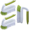 Heavy Duty Scrub Brush, 3 Pcs Comfortable Grip Cleaning Brushes for Shower, Bathroom, Sink, and Kitchen