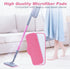 8 Pack Sgizoku Steam Mop Pads for Schenley Steam Mop Cleaner and Dupray Neat Steam Cleaner - Washable Reusable Wet