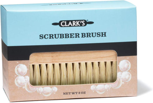 CLARK'S Cutting Board Scrub Brush for Applying Food Grade Mineral Oil, Food Safe