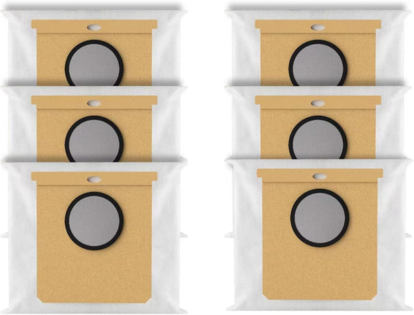 Eufy L50 SES, L60 SES Dust Bags for Self-Empty Station, 6 Pack
