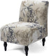 Liykimt Armless Accent Slipper Chair Cover Slipcover,Slipper Chair Without Arms Fabric Stretch