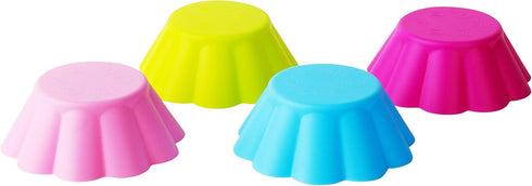 Fox Run Silicone Scalloped Bake Cups - Set of 12