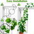 18 Vodolo Pcs Chain Trellis for Climbing Plants Indoor Outdoor,Wall Plant Vine Climbing Support for Potted