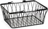 Spectrum Diversified Twist Storage Handles, Modern Farmhouse Wire Basket for Organizing Bathroom, Pantry & Craft Room,