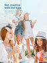 Shaved Ice Machine, Electric Ice Shaver and Snow Cone Machine with Large Capacity Storage, Adjustable Thickness